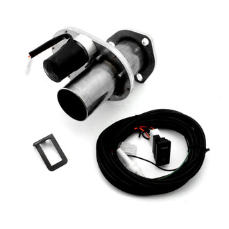 Doug's Headers® - Stainless Steel Single Electric Exhaust Cut-Out (2.25" Diameter)