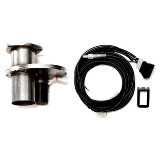 Doug's Headers® - Stainless Steel Single Electric Exhaust Cut-Out (2.5" Diameter)