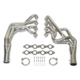 Doug's Headers® - 4-Tube Metallic Ceramic Coated Long Tube Exhaust Headers