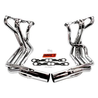 Doug's Headers® - 4-Tube Steel Chrome Long Tube Exhaust Headers