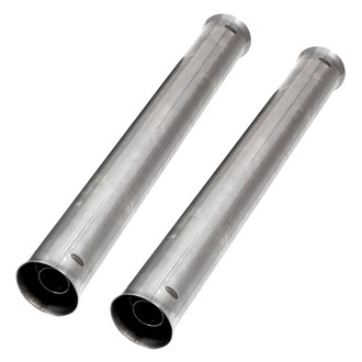 Doug's Headers® D952 - Glass Pack Series Steel High Flow Side Mount Exhaust Muffler (4" ID, 4" OD)