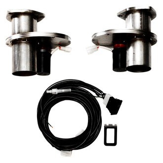 Doug's Headers® - Stainless Steel Dual Electric Exhaust Cut-Out (2.5" Diameter)