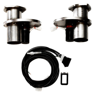 Doug's Headers® - Stainless Steel Dual Electric Exhaust Cut-Out (3" Diameter)