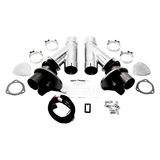 Doug's Headers® - Stainless Steel Dual Electric Exhaust Cut-Out (3" Diameter)