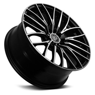 R-37 Gloss Black with Machined Face