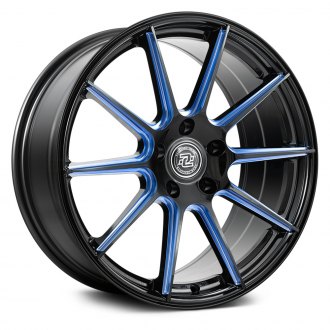 DRAG CONCEPTS® - R-39 Gloss Black with Blue Milled Accents