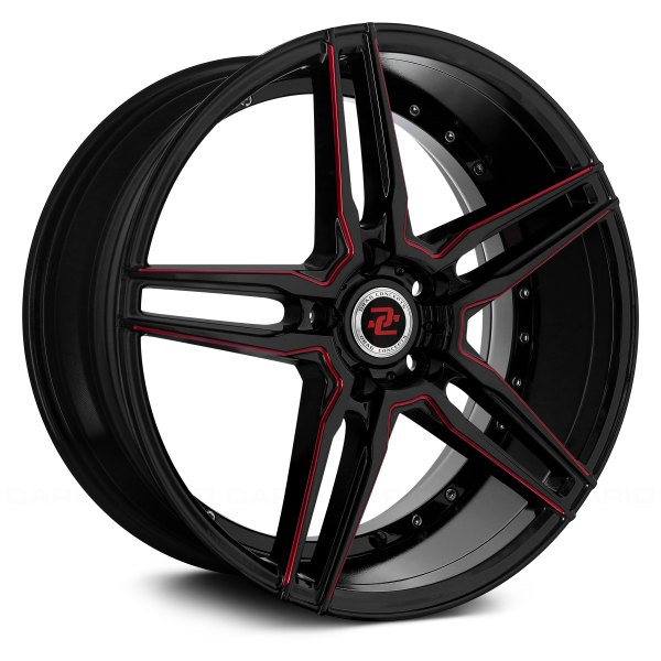 DRAG CONCEPTS® - R-33 Gloss Black with Red Milled Accents
