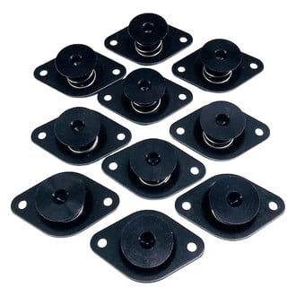 Drag Race Solutions® - Black Self Ejecting Quarter Turn Fasteners
