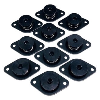 Drag Race Solutions® - Black Self Ejecting Quarter Turn Fasteners