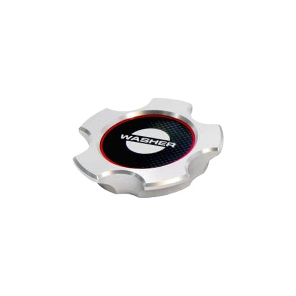 Drake Muscle Cars® - Washer Fluid Reservoir Cap Cover with Carbon Fiber Insert