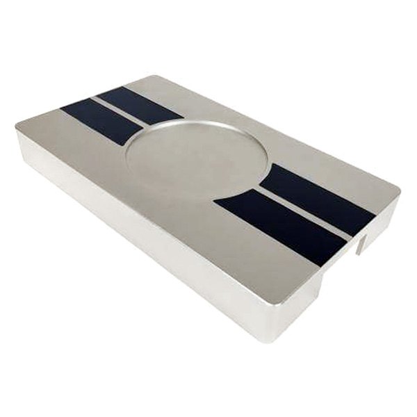 Drake Muscle Cars® - Fuse Box Cover with Guardsman Blue Stripes