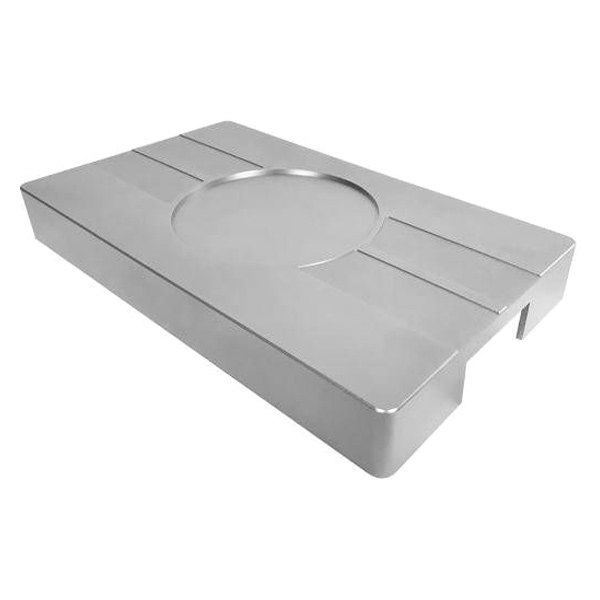 Drake Muscle Cars® FR3Z14A068SB Fuse Box Cover with Sandblasted Stripes