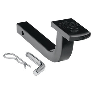 Draw-Tite® - Class 1 No Drop / 4" Rise Black Ball Mount with Pin and Clip for 1-1/4" Receivers