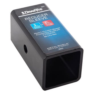 Draw-Tite® 58552 - Black Powder Coat Ball Mount Reducer Bushing (3" to 2-1/2")