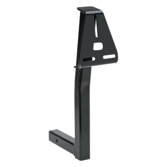 Draw-Tite® - Black Powder Coat Front Mount Spare Tire Carrier for 2" Receivers