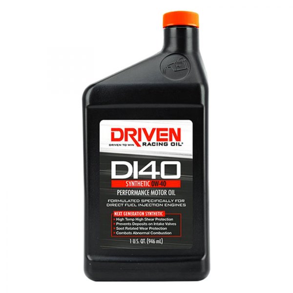 Driven Racing Oil® - DI40 SAE 0W-40 Synthetic Motor Oil, 1 Quart