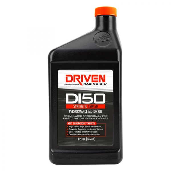 Driven Racing Oil® - DI50 SAE 15W-50 Synthetic Motor Oil, 1 Quart