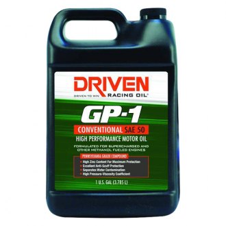 Driven Racing Oil® - GP-1™ SAE 50 Conventional Motor Oil, 1 Gallon