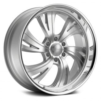 DROPSTARS® - 658BS Gloss Silver with Brushed Face and Polished Lip