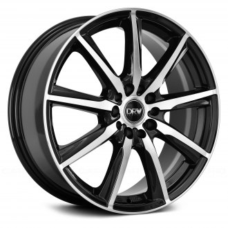 DRW® - D18 Black with Machined Face