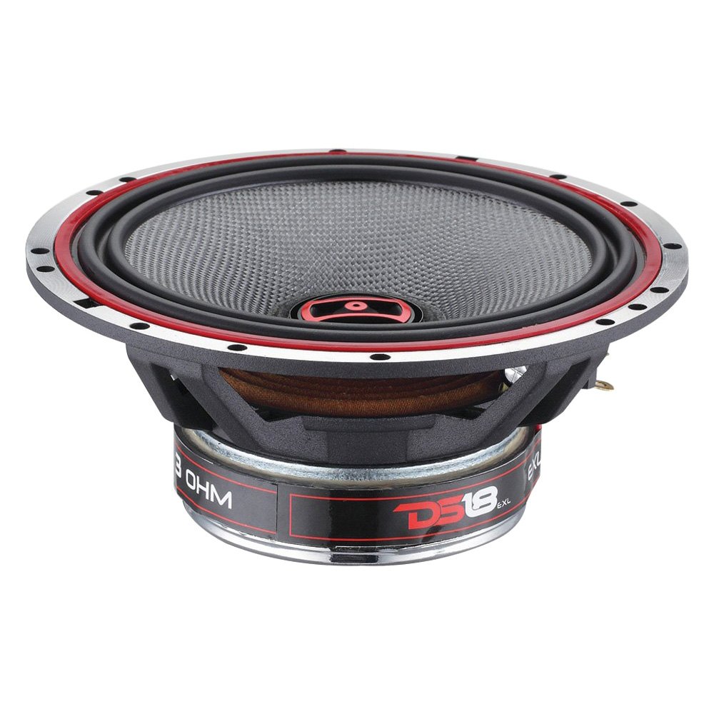 DS18® EXLSQ6.5 EXL Series 61/2" 2Way 400W Coaxial Speakers with