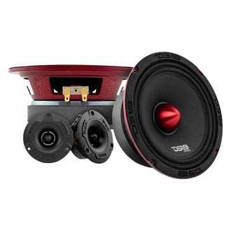 DS18® - Pair of PRO-X6.4BM and a Pair Of PRO-TW1X/BK Package