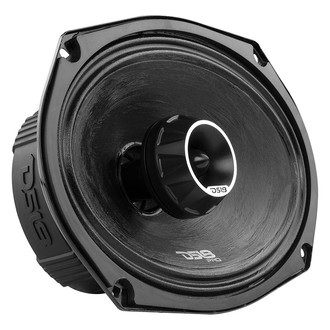 DS18® - Pro ZT Series 6" x 9" 550W 4 Ohm Midrange Speaker with Built-in Bullet Tweeter and Grill
