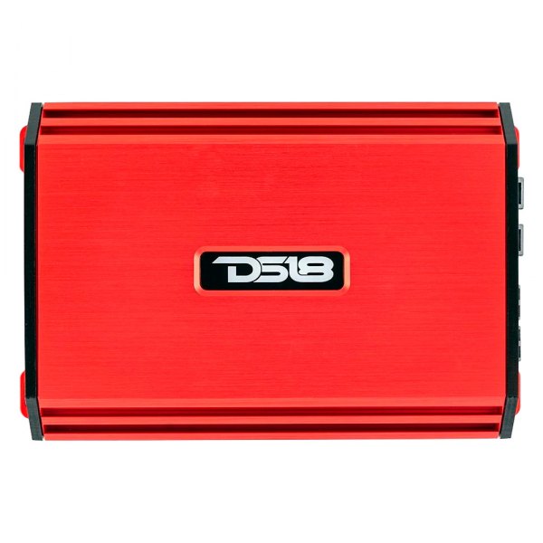 DS18® - SELECT Series Full Range Class D 4-Channel 3000W 2 Ohm Red Amplifier