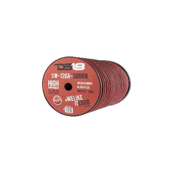 DS18® - Speed Series 18 AWG 2-Way 250' Red/Black Stranded GPT Speaker Wire