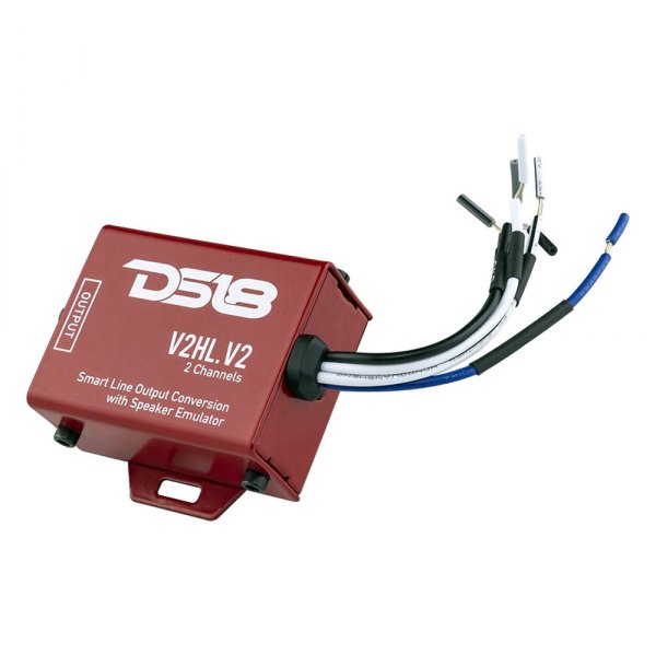 DS18® - 2 Channel Hi/Lo Converter with Speaker Emulator