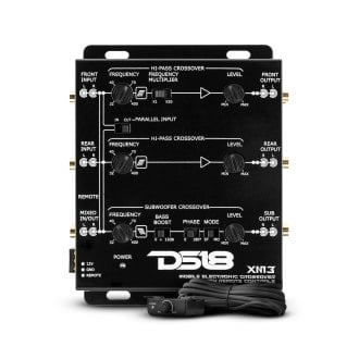 DS18® - 3-Way Active Crossover with Sub-Level Control