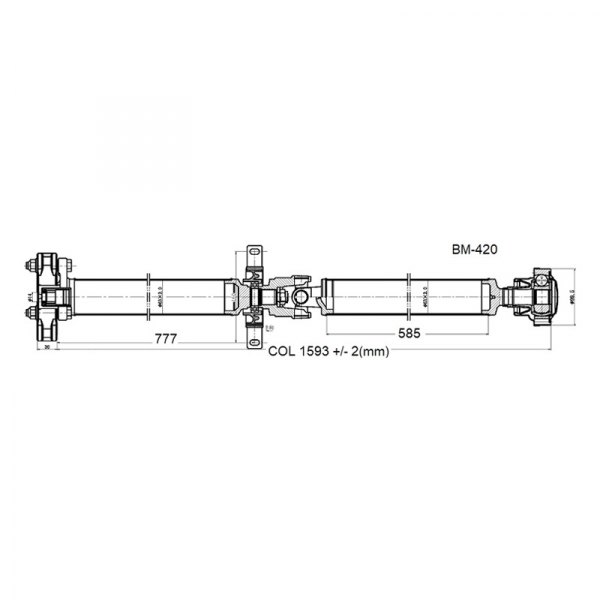 DSS® - Rear Driveshaft