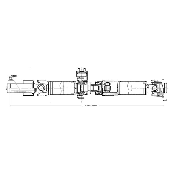 DSS® - Rear Driveshaft