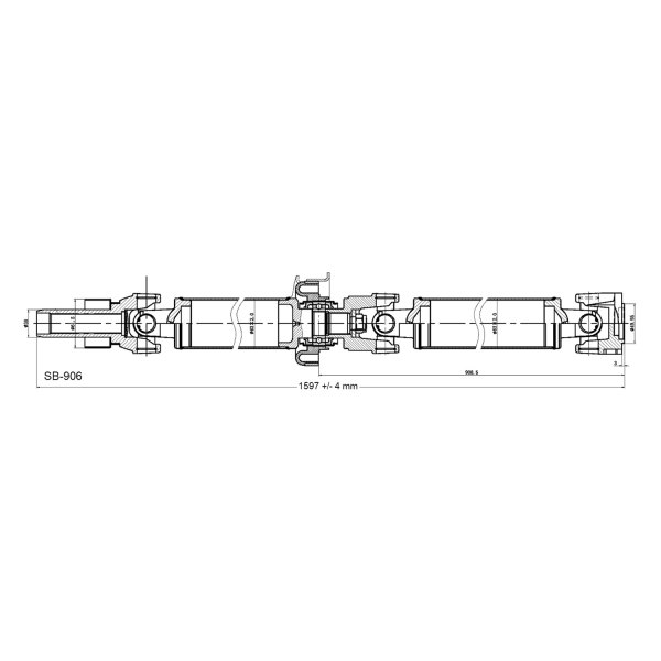 DSS® - Rear Driveshaft