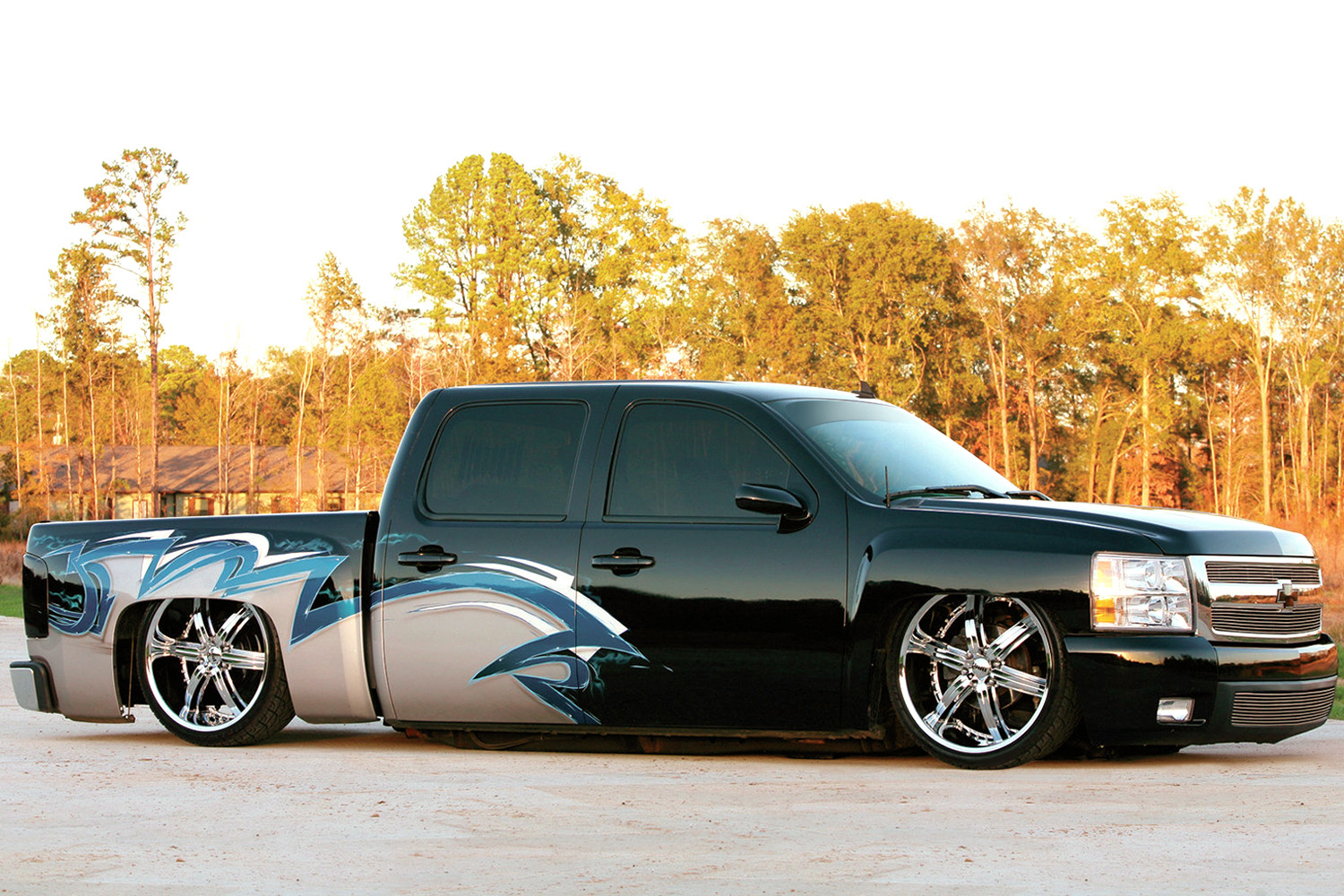 BOMBER on Chevy Silverado