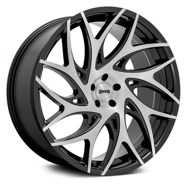 DUB® - S260 G.O.A.T. Gloss Black with Brushed Tinted Face