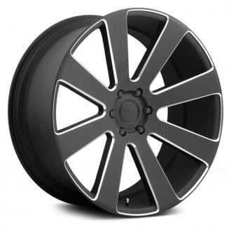 DUB® - S187 8-BALL Black with Milled Accents