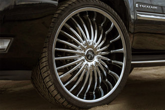 SUAVE Chrome on Cadillac Escalade