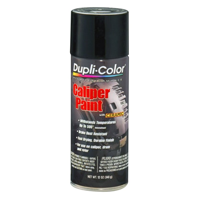 DupliColor® BCP105 12 fl. oz. Satin Black Aerosol Caliper Paint with