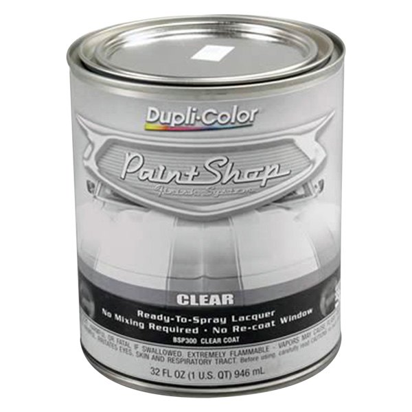 Dupli-Color BSP300 Clear Coat Paint Shop Finish System - 32 oz.