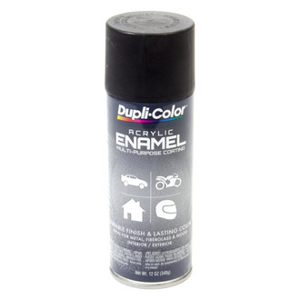 Dupli-Color® - 12 fl. oz. Semi Gloss Black Aerosol Premium Enamel
