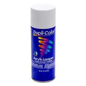 Dupli-Color® - 12 fl. oz. Gloss White Aerosol Acrylic Lacquer
