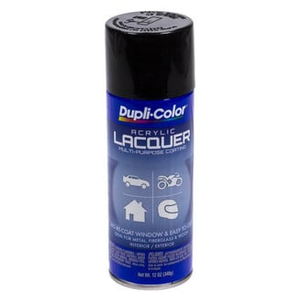 Dupli-Color® - 12 fl. oz. Gloss Black Aerosol Acrylic Lacquer