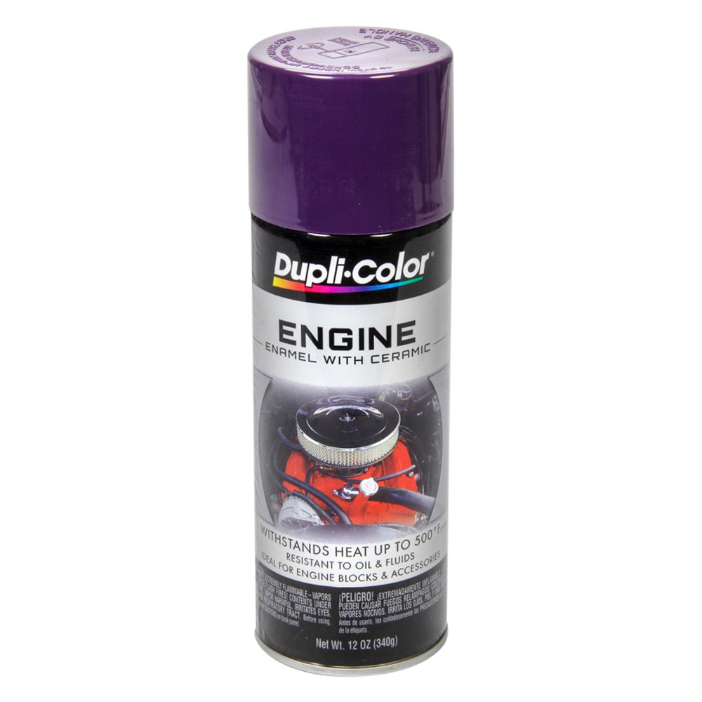 dupli color purple engine paint