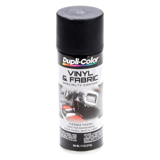 Dupli-Color® - 11 fl. oz. Flat Black Aerosol Vinyl and Fabric Special Coating