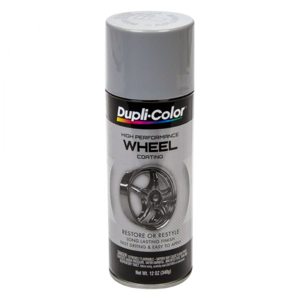 Dupli Color Hwp101 11 Oz Silver High Performance Aerosol Wheel Coating - Dupli Color Argent Silver Wheel Paint