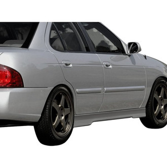 Duraflex® - Evo 5 Style Fiberglass Side Skirt Rocker Panels (Unpainted)