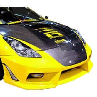 Duraflex® - Bomber Style Fiberglass Front Bumper Cover (Unpainted)