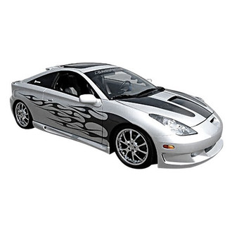 Duraflex® - Type K Style Fiberglass Front Bumper Cover (Unpainted)