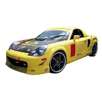 Duraflex® - Type W Style Fiberglass Side Skirt Rocker Panels (Unpainted)